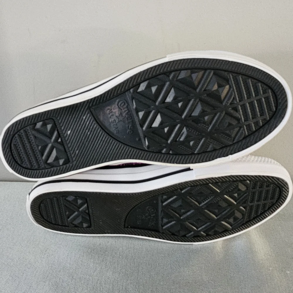 NWOB CONVERSE All Star Lo Glitter Drip Girls Sneakers, Shoes